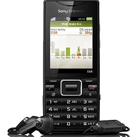 Sony Ericsson Elm Metal Black Mobile Phone on O2 Pay as you go (PAYG) (Including �10 Airtime)