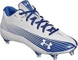 Under Armour Nitro II Wht/Roy Mid Detach Football Cleat - Size 8 - Equipment - Football - Footwear - Detachable