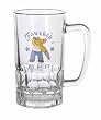 powered Bierkrug Glas