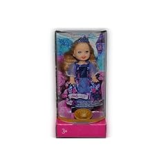 RARIT�T ! Shelly Dornr�schen Barbie kleine Schwester verkleidet Mattel Prinzessin M�rchen lile Krone blond