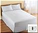 Sunbeam Therapeutic (Full/Double Size) - Rest And Relieve - Heated Electric Blanket Warming Heating Mattress Pad (White)