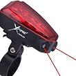 X-Fire 5-LED Taillight with Laser Lane Marker