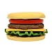 Kitchen & Housewares : COASTER SET - 6PC "THE CLASSIC AMERICAN HAMBURGER" (AMERICANA)