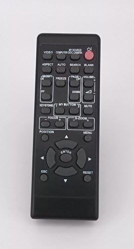 Brand New Buy The World Premium TOP High High Quality Generic General Universal Compatible Replacement Projector Remote Control Fit For Hitachi Projector CP-X2530WN 366 Days Warranty