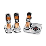 Uniden DECT 6.0 Digital Cordless Phone with Digital Answering System and Two Extra Handsets (DECT1580-3)