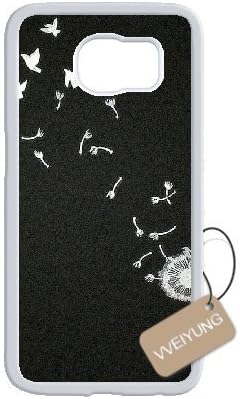 Diy Customized Cell Phone Case for Dandelion Seed Birds White Samsung Galaxy s6 Active Hard Back Cover Shell Phone Case (Fit: Samsung Galaxy s6 Active)