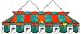 Imperial Miami Dolphins Licensed 40-Inch Rectangular Stained Glass Billiard Table Light