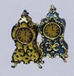 Miniature Heidi Ott Non-Working Table Clock 2-piece