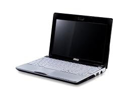 MSI Wind U120-024US 10-Inch White Netbook - 6 Cell Battery