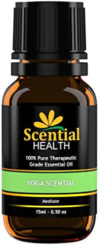 Scential Health Yoga Scential Premium Essential Oil Blend 15ml (.5oz) 100% Certified Pure Therapeutic Grade Essential Oil With No Fillers, Bases or Additives AND ZERO Carrier Oils