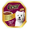 Cesar Gourmet Filets In Sauce Canine Cuisine Prime Rib Flavor