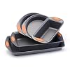 Rachael Ray Oven Lovin' Non-Stick 5-Piece Bakeware Set, Orange
