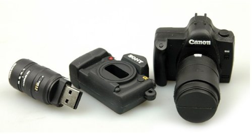 High Quality 4 GB Camera shape USB Flash drive 