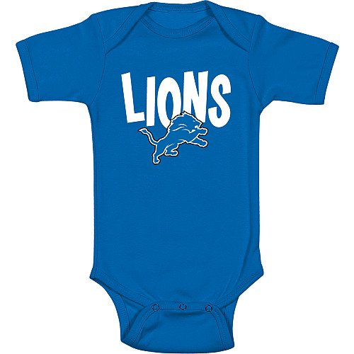 Reebok Detroit Lions Newborn Creeper 18 Months