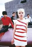 Blondie Poster ~ Retro 80s Candy Stripes ~ 24x36"