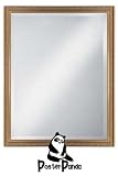 Review PosterPanda.com  / 11x14 - GOLD LEAF - FLORAL DESIGN FRAMED MIRROR