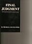 Final Judgement:The Missing Link in the JFK Assassination Conspiracy