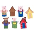2-Way Storytelling Puppet Set - Three Little Pigs