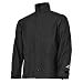 WaterShed 935041-TBK-LGE StormShield Snap Storm Front Waterproof GORE-TEX Jacket with Bellows Pockets, 30" Length, Large, Black