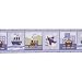 Bedtime Originals Travel Time Wallpaper Border - Blue