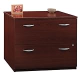 Lateral File In Mahogany Finish By Bush Furniture
