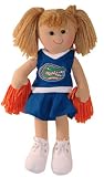NCAA Florida Gators Large Plush Cheerleader Rag Doll
