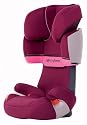 Cybex 050018010 - Solution X Autokindersitz Gruppe II und III (15 - 36 kg), von 4 bis ca. 12 Jahre, purple-pink / violet