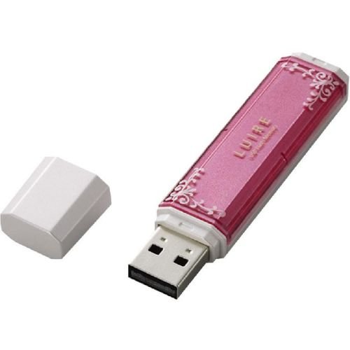 安いELECOM USBフラッシュ NWU LUIRE(ルイーレ) 4GB キャンディピンク MF-NWU2A04GPN3