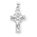 14k Celtic Crucifix Pendant
