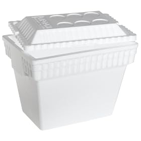 Lifoam Industries Llc 30Qt Foam Ice Chest (Pack Of 24) Cooler - Ice Chest To 60 Qt.