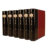 6 CD/DVD Storage Binders - Holds 288 Discs (Burgundy)