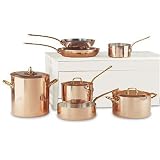 Hammered Copper 10-piece Cookware Set - Frontgate