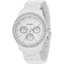 Multifunction Glitz White Dial Watch