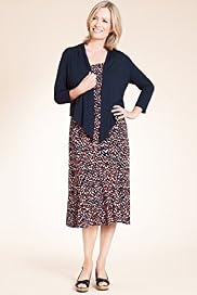 Classic Collection Spotted Dress with Bolero