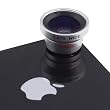 Detachable 0.67X Macro Conversion Lens/Wide Angle Lens For Camera Phones Compatible With Any phone camera with lens smaller than 9.5mm