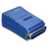 TRENDnet 1-Port Parallel Print Server TE100-P1P (Blue) by
