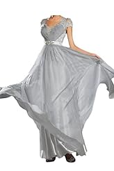 Modest Chiffon/Tulle Lace Evening Dress/Prom Dress 