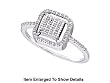 Stunning 10k. Solid Gold 1/7 ct. Genuine Diamond Ring " Size 7 "