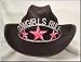 3 Star Cowgirls Rule Glitter Sparkle Hat Tiara