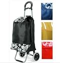 Benzi 3369 Shopping Trolley Multi Flowers Red