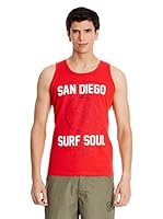 Pure Juice Camiseta Tirantes Surf Soul (Rojo)