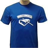 41dL4F3GHEL. SL160  Mens More Cowbell Walken Ferrell SNL Skit T shirt (Navy Blue)