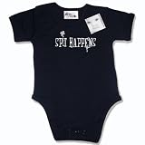 Dirty Fingers Spit Happens Baby & Toddler Short Sleeve Bodysuit / BabyGrow, 12-18 months, Black