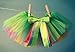 The Hair Bow Company Girl Rainbow Tulle Tutu Skirt for 0-4 Years (Bright and Pastel!)