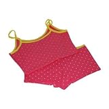 MoonTree Women Cami and Boy Short Set in Blue Flower or Yellow Polkadot Color Options
