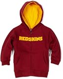 NFL Boys' Washington Redskins Sportsman Zip Ft Fleece Hoodie - R16C4Q06 (Cardinal, 5/6)