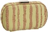 41dLBI5iuZL._SL160_ - SONDRA ROBERTS NEW YORK Cork Rounded Box Clutch - clutches-purses