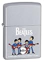 Zippo The Beatles Playing Satin Chrome Pocket Lighter