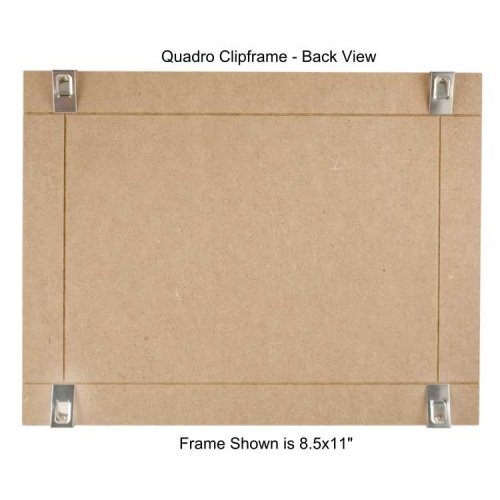 Quadro Clip Frame 8.5×11 inch Borderless Frame Classic Poster Collector