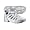 Women's Wilson Wildcard II Tennis Shoe-White/Aqua Blue/Silver (6.5)